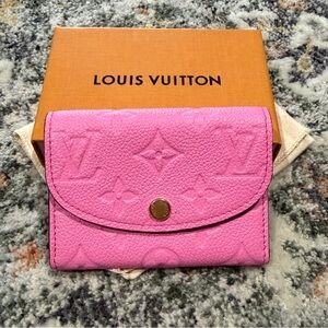 Louis Vuitton Rosalie Coin Purse Lollipop